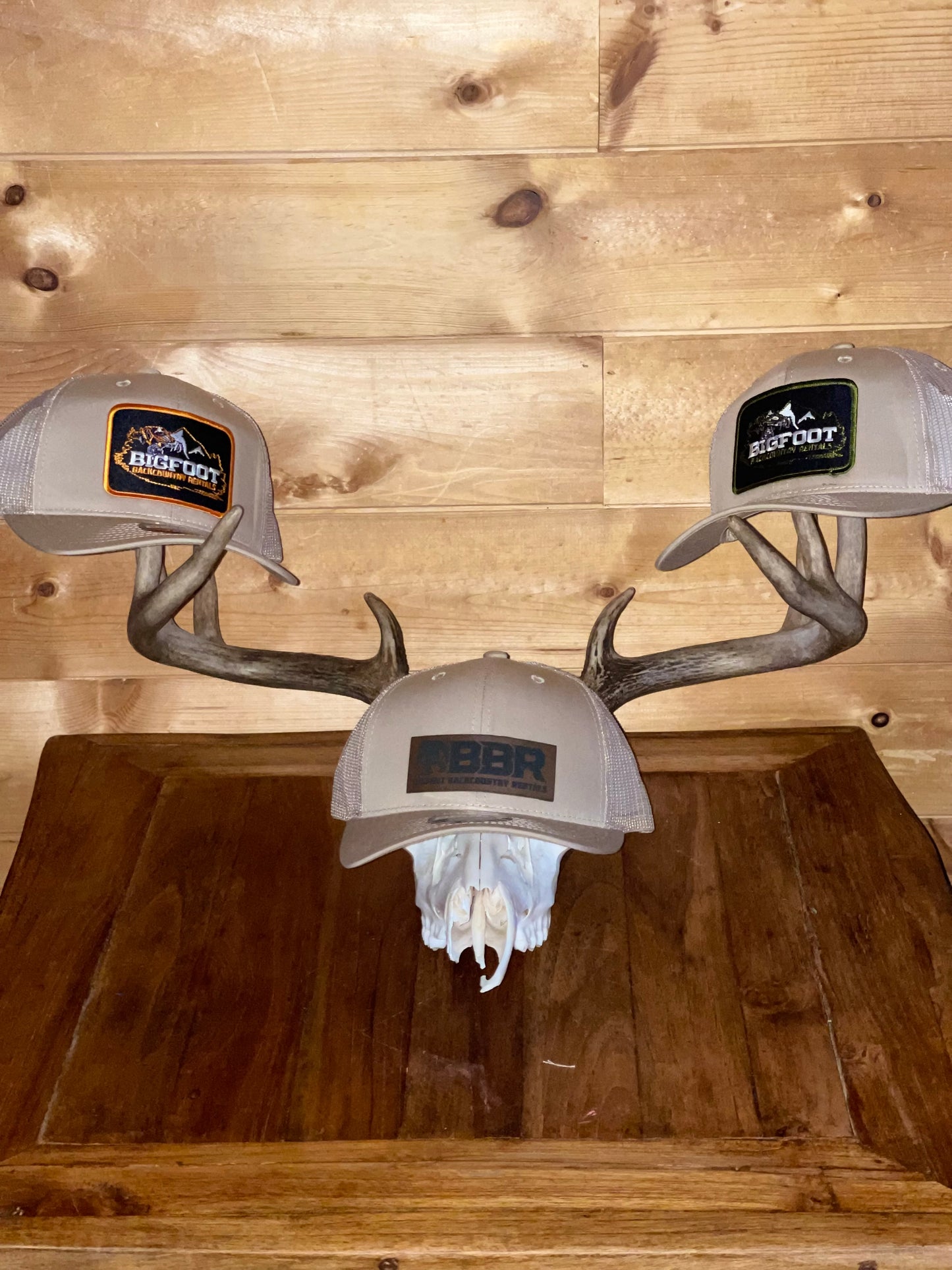 Beige Bigfoot hat