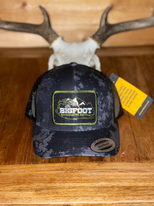 Digital camo Bigfoot hat