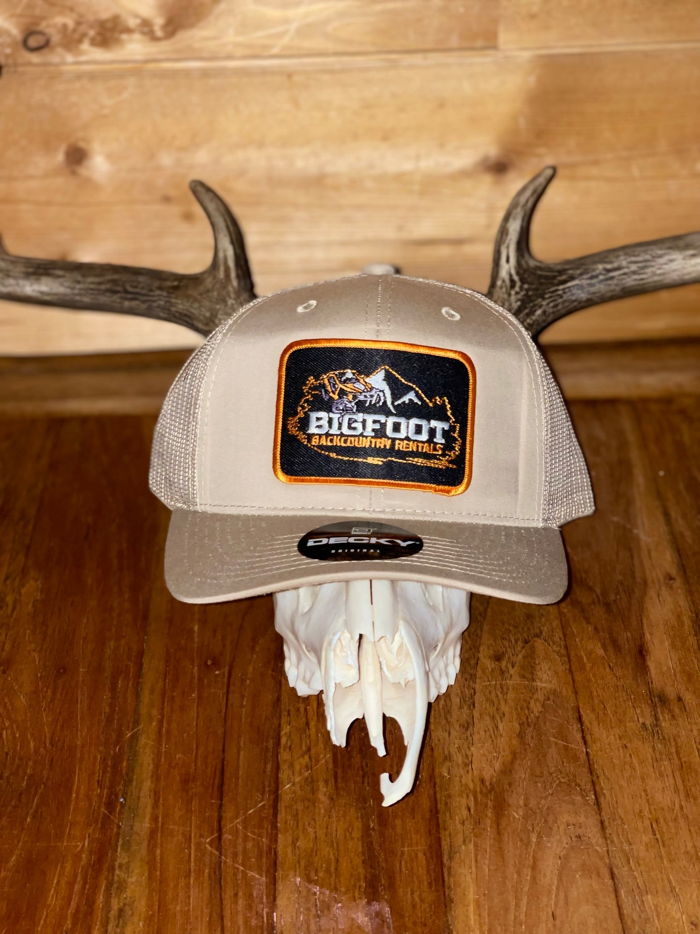 Beige Bigfoot hat
