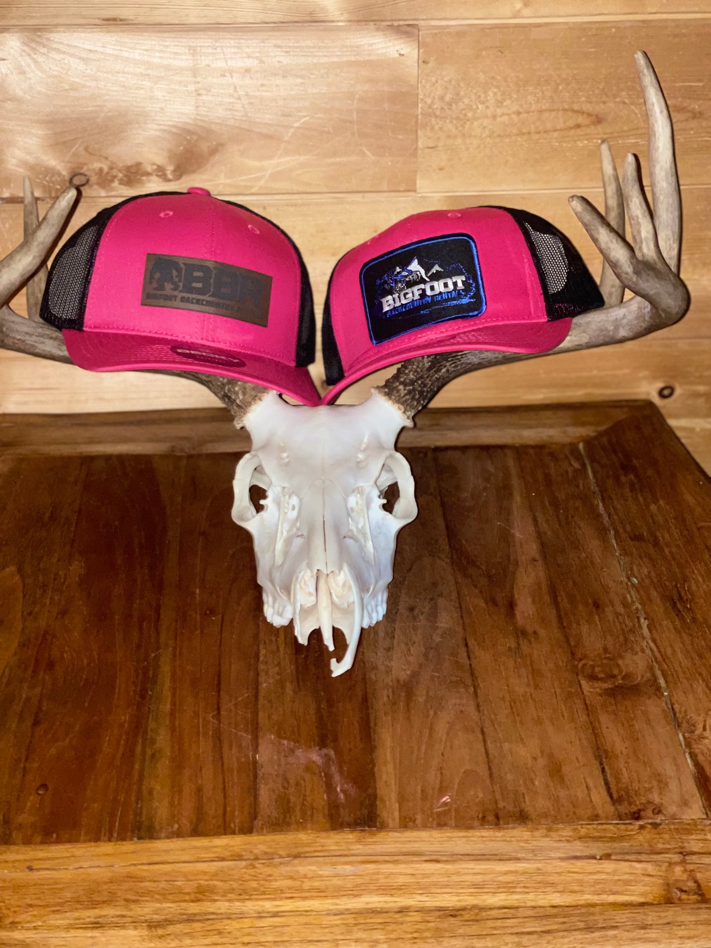 Pink Bigfoot hat
