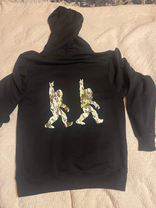 BBR Bigfoot Hoodie Green camo