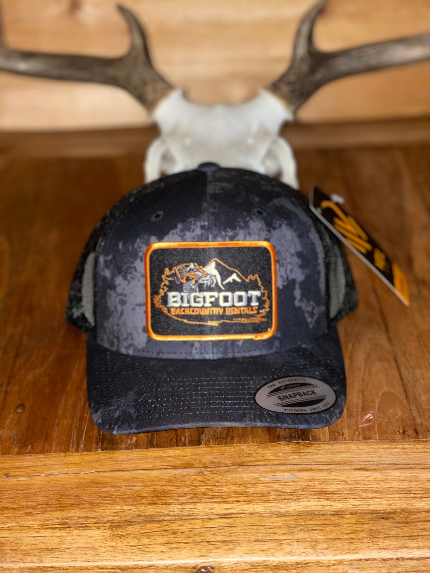 Digital camo Bigfoot hat