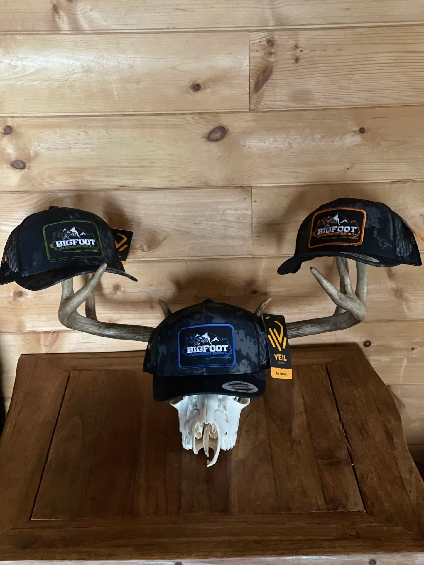 Digital camo Bigfoot hat