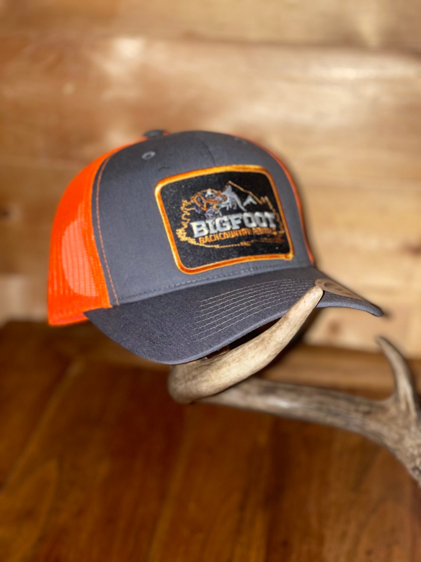 Orange Bigfoot hat