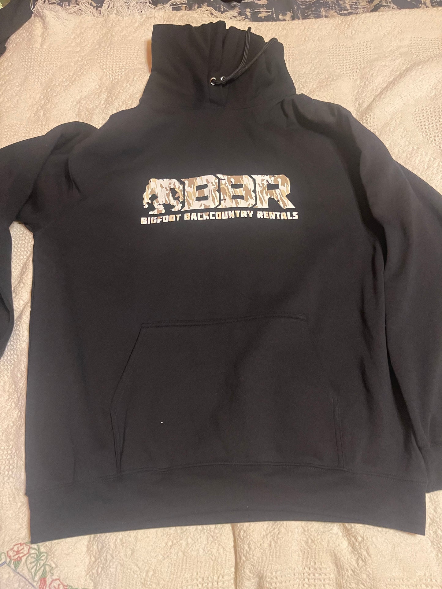 BBR Bigfoot Hoodie in light brown camo