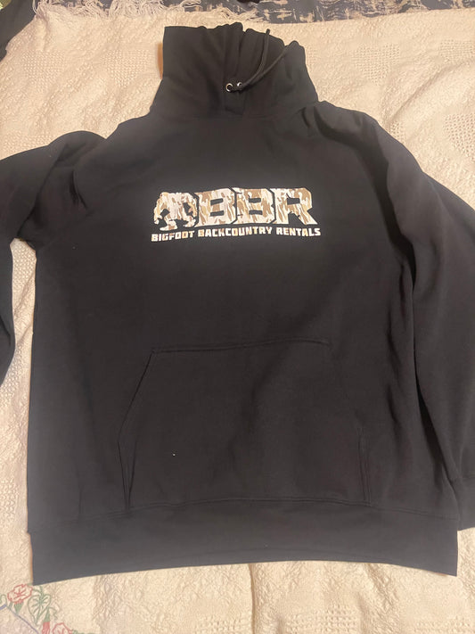 BBR Bigfoot Hoodie in light brown camo